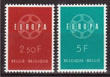 Alle Briefmarken: Belgien, Mi 1164-1165** – Neu und originalverpackt aus Langenthal von 1195