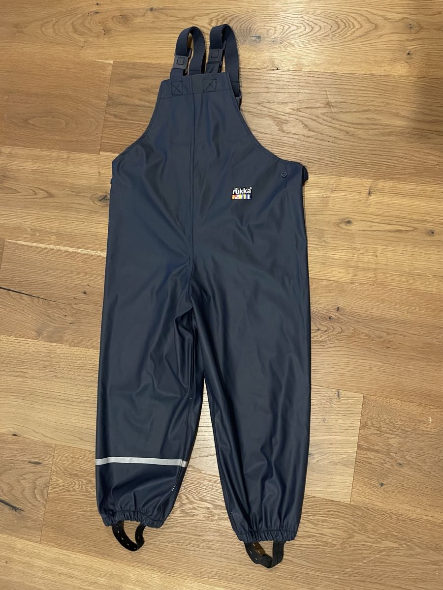 Rukka Pantaloni: Rukka Regenhose Grösse 110 – Usato da Hörhausen venduto da steinsus