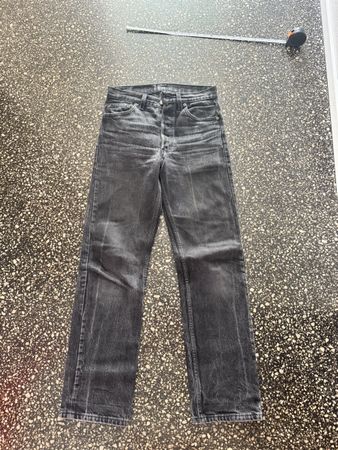 Vintages levis jeans grey washed black size 26