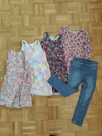 Mädchen Kleider Paket, Grösse 110/116, Sommer