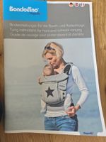 Hoppediz Bondolino Babytrage, blau, guter Zustand