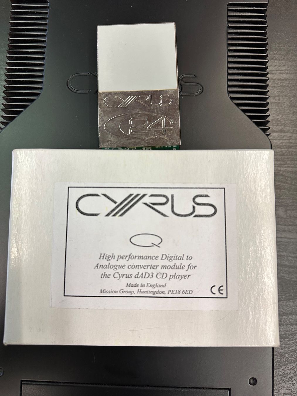 CD: Cyrus CD Player Dad 3 mit Q24 Modul 24 Bit Inkl. Remote Cont – Usato da Wetzikon ZH venduto da Tonin 8