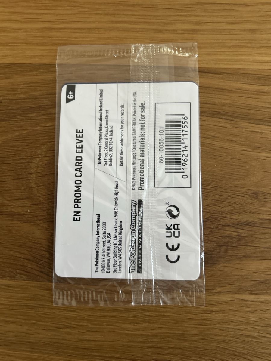 Pokémon Carte collezionabili: Evee Pokemon Day Sealed 074/131 – Nuovo e nell'imballaggio originale da Wittenbach venduto da Ribery796 1