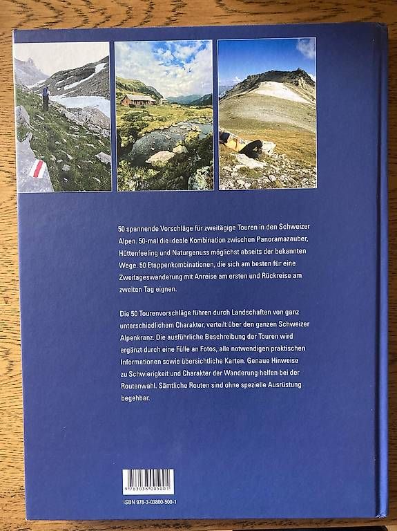 Libri: Zweitageswanderungen in den Schweizer Alpen – Usato da Bolligen venduto da abara1 1