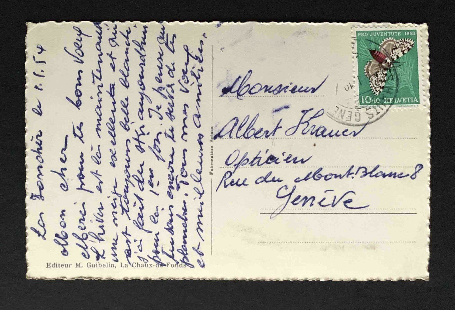 Cartoline postali: AK Tete de Ran – Usato da Goldau venduto da artelier1 1
