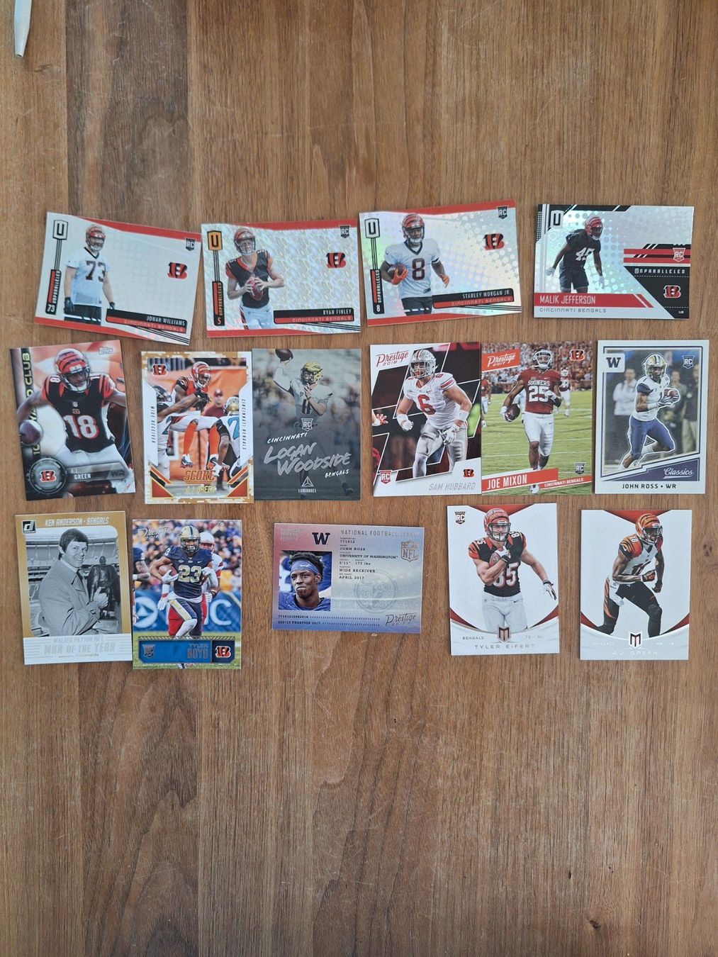 Panini Carte collezionabili: 15 NFL Trading Cards der Cincinnati Bengals – Usato da Zürich venduto da Candid85 3