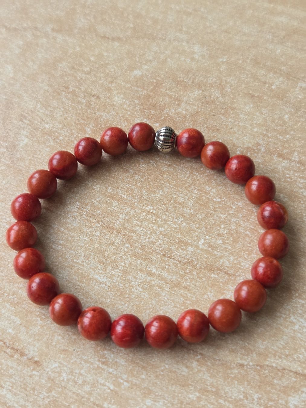 Bracciali & Braccialetti: Korallen Elastarmband Neu Länge 18cm – Nuovo (secondo la descrizione) da Winterthur venduto da katzen07