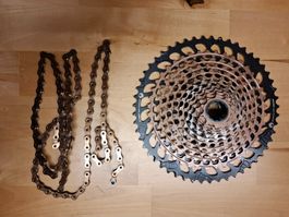 SRAM XX1 EAGLE Kassette XG-1299 10-52 XD, Kupfer, 12-fach