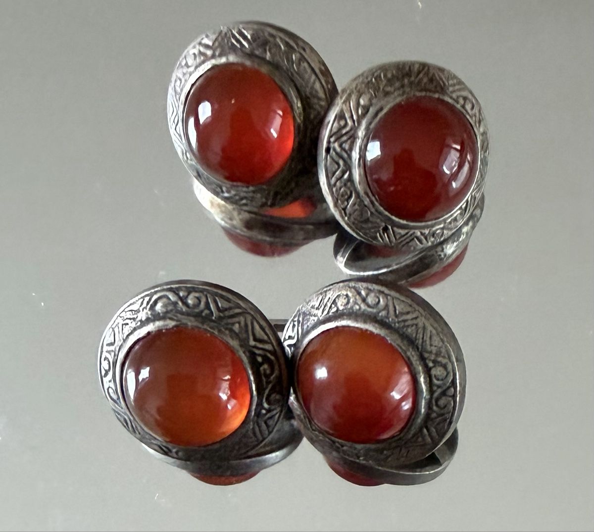 Gemelli: vintage cufflinks Silver 935 – Usato da Binningen venduto da Sophiescloset