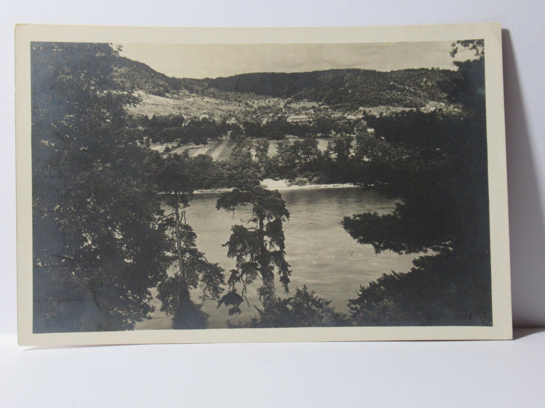 Cartoline postali: Restaurant u. Pension Waldhaus b. Basel  1933 – Usato da Grenchen venduto da Bluemchen1900 1