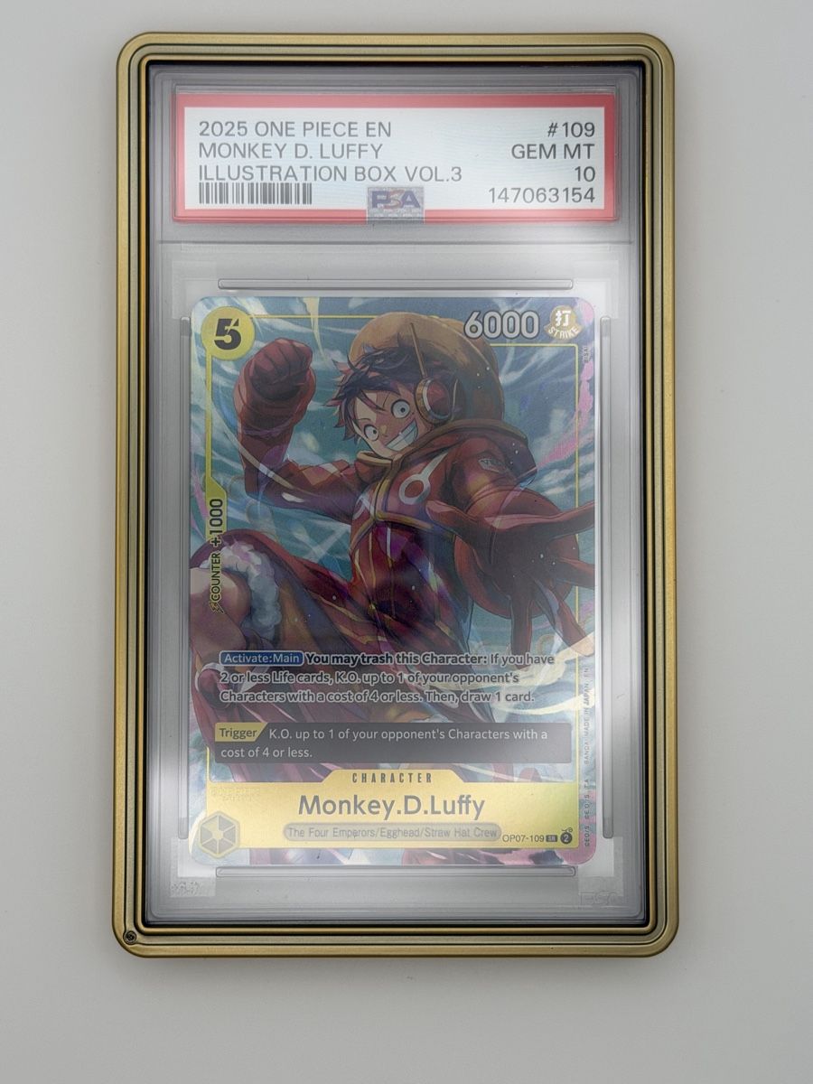 Bandai Sammelbilder & Trading cards: One Piece Monkey.D.Luffy OP07-109 PSA10 – Neu (gemäss Beschreibung) aus Uster von EDM1903