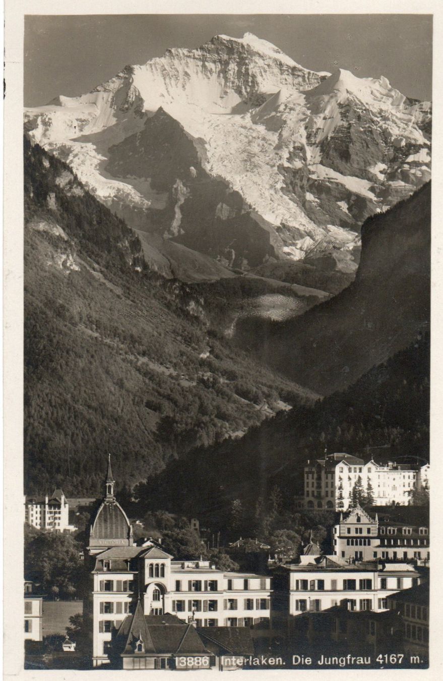 Cartoline postali: Interlaken - Die Jungfrau – Nuovo (secondo la descrizione) da Melano venduto da pisonsdro
