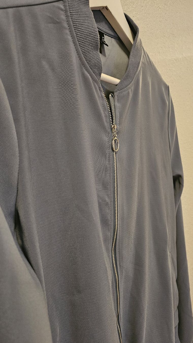 Vero Moda Giacche: Vero Moda Blouson Jacke, Graublau, Grösse M – Nuovo (secondo la descrizione) da Bern venduto da Oscarella 2