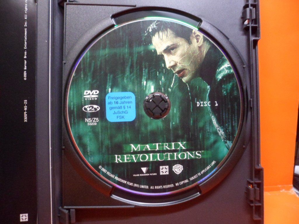 Tutti i DVDs: DVD  MATRIX  REVOLUTION   2 DISC  EDITION – Usato da Langnau i. E. venduto da gf2_29jt 2
