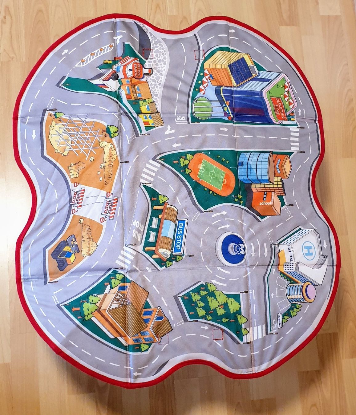 Tappeto da gioco: Auto Kiste mit Spielmatte!! – Nuovo e nell'imballaggio originale da Sempach venduto da Seepferdli40 4
