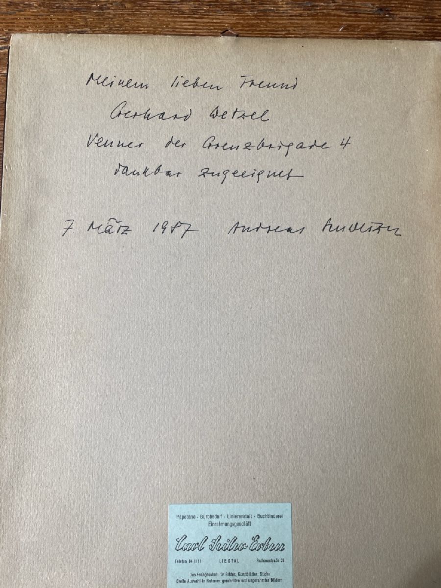 Xilografie: Otto Plattner "Urner-Venner" signiert – Usato da Frenkendorf venduto da lau_8fff 3