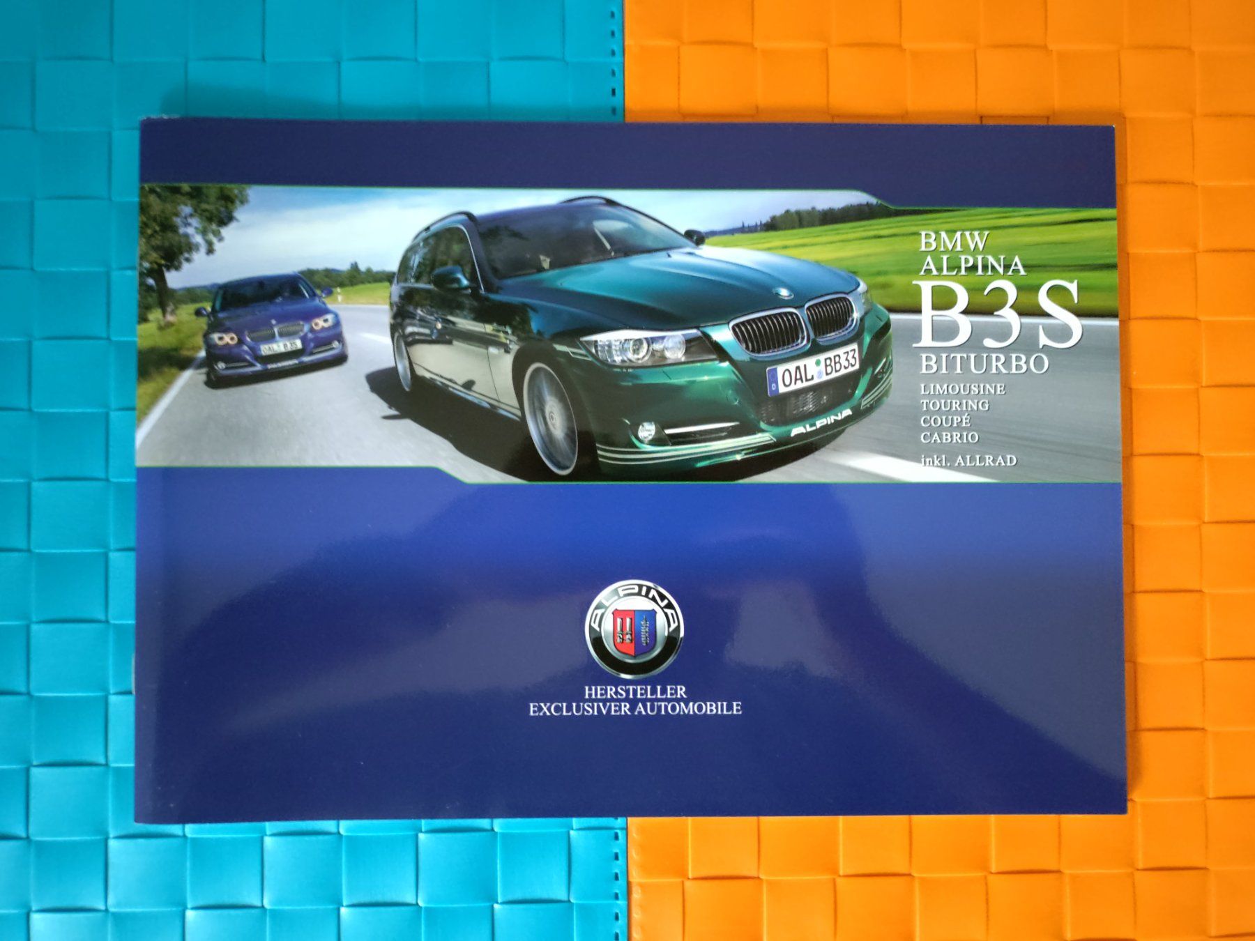 Zeitschriften & Magazine: BMW ALPINA B3 S BITURBO / E90, E91, E92, E93 - Prospekt – Neu (gemäss Beschreibung) aus Viganello von CARLiteratur