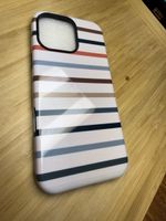 Schutzhülle für iPhone 16 Pro Max gestreift neu