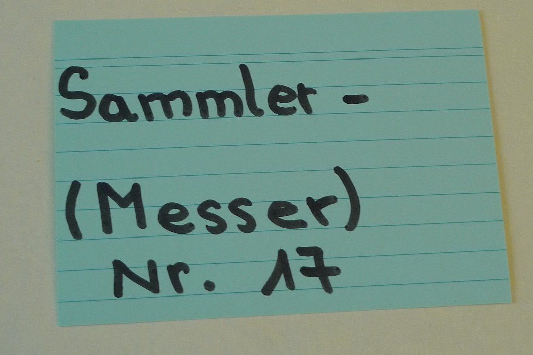 Accessori: Sammler-(Messer) Nr.17 – Usato da Bern venduto da bn1640 5