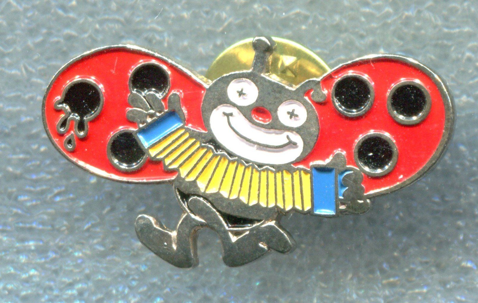 Placchette & Badge: BLICK Käfer  Musik Clown – Usato da Winterthur venduto da Sammleroase