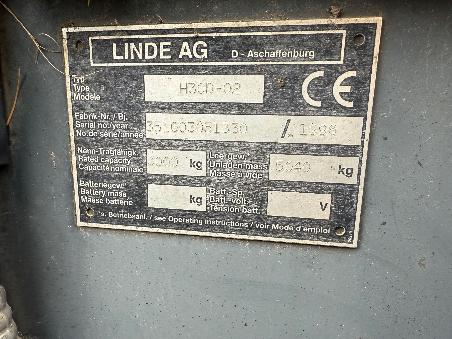 Gabelstapler & Hubwagen: Stapler Linde – Gebraucht aus Stalden VS von kevi93 3