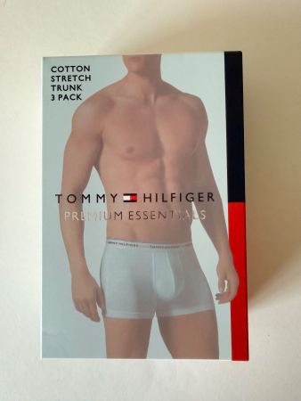 TOMMY HILFIGER Premium, Boxershorts, Grösse XL, 3 Sk. D'blau