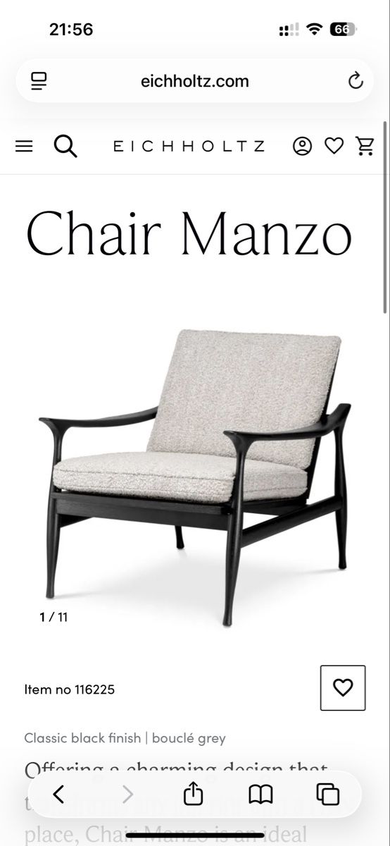 Eichholtz Sessel: Eichholz Armchair / Sessel – Neu (gemäss Beschreibung) aus Zürich von ari_fh69 3