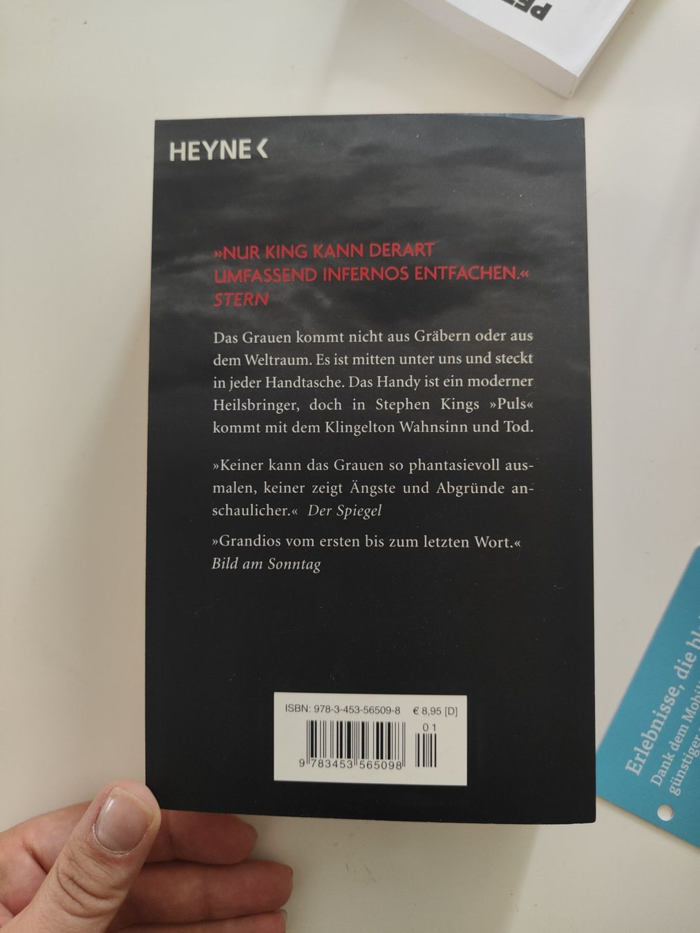 Bücher: Stephen King PULS Roman Taschenbuch Heyne Verlag – Gebraucht aus Möriken AG von ste_sdp9 1