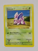 🐾 Pokémon Base Set – Shadowless Nidoran – Englisch – WotC