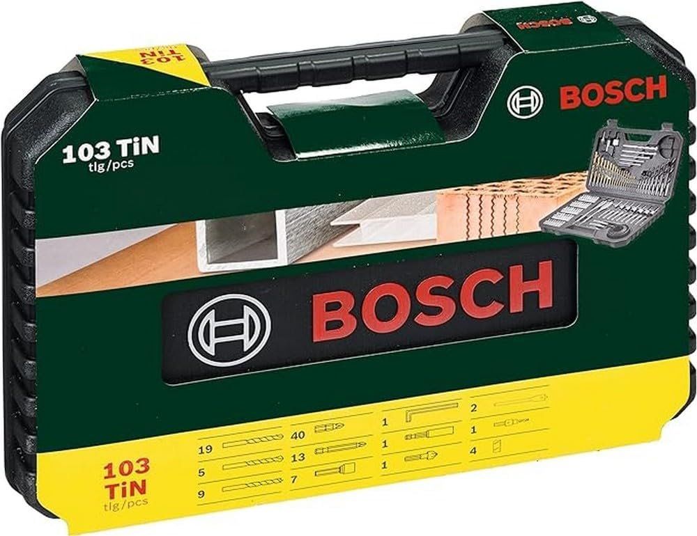 Tutti gli attrezzi: Holzbohrer Metallbohrer Steinbohrer Bohrer Bit Set 103 Stück – Nuovo e nell'imballaggio originale da Hundwil venduto da Stallone6