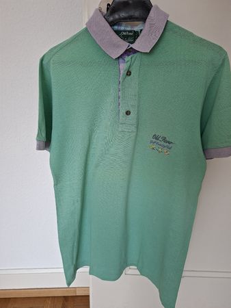 Polo Old River vert tailleS voit  M pour homme
