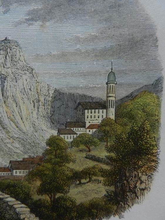 Incisioni: Lugano koloriert – Usato da Risch venduto da Rischli15 6