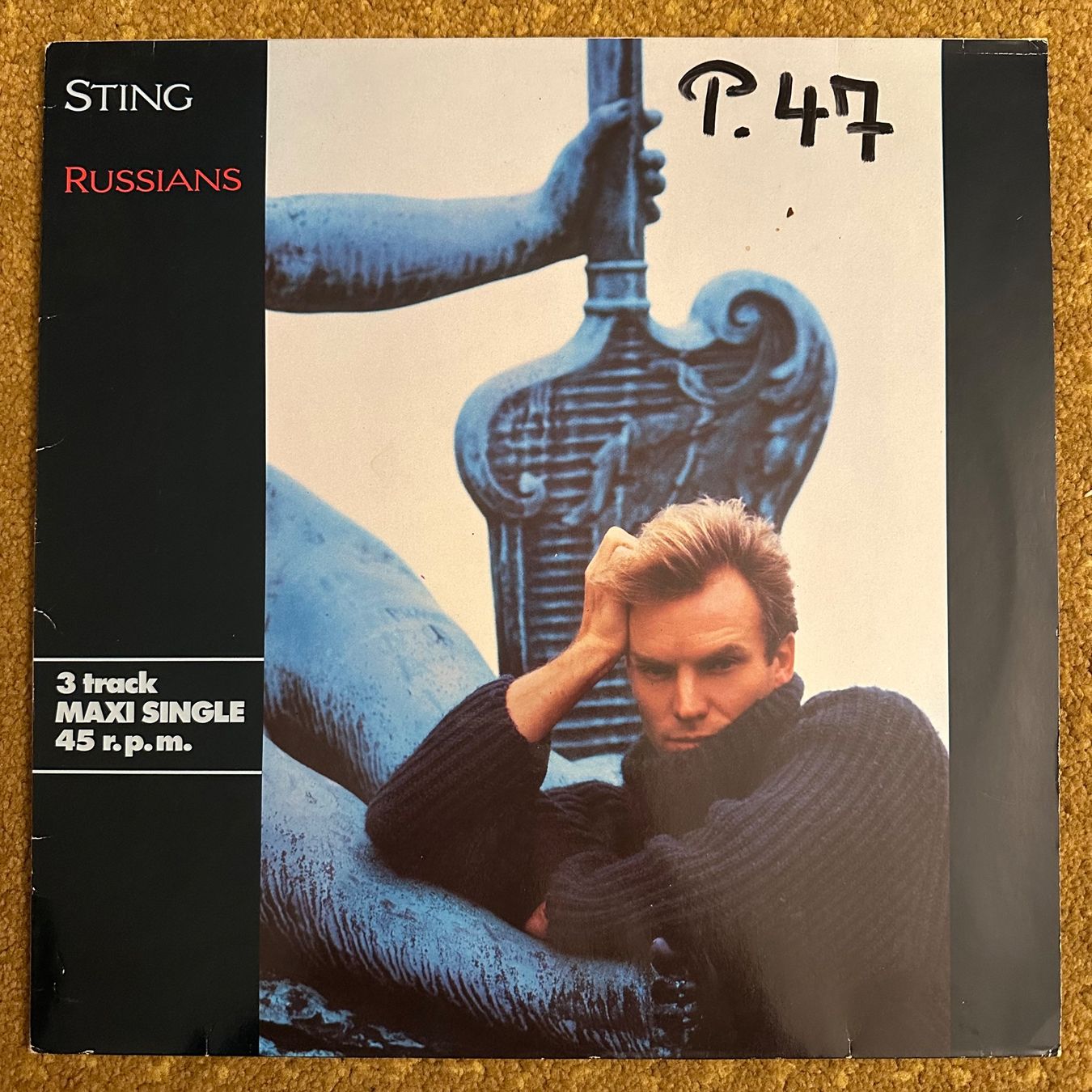 Dischi in vinile: MAXI - Sting - Russians – Usato da Breganzona venduto da Onairda75
