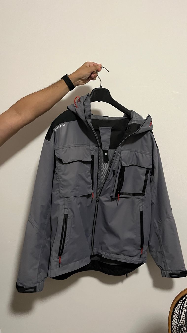 Giacche: CAPERLAN 500 Waterproof Fishing Jacket, Grey – Usato da Chavannes-Renens venduto da Roberto.W