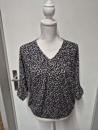 Deerberg Viskose Shirt Gr.S, Muster, Neuwertig!