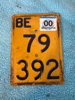 BE 79 392 Mofa Nummernschild