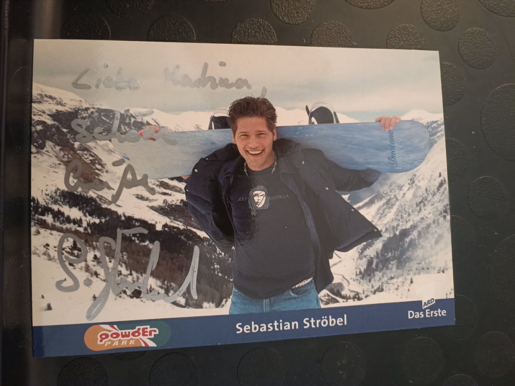 Autographes: Sebastian Ströbel - handsigniert – D'occasion à Menziken par Artographs