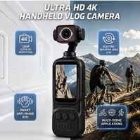 Pocket Kamera DV07 4K Ultra HD WiFi Gimbal neuwertig