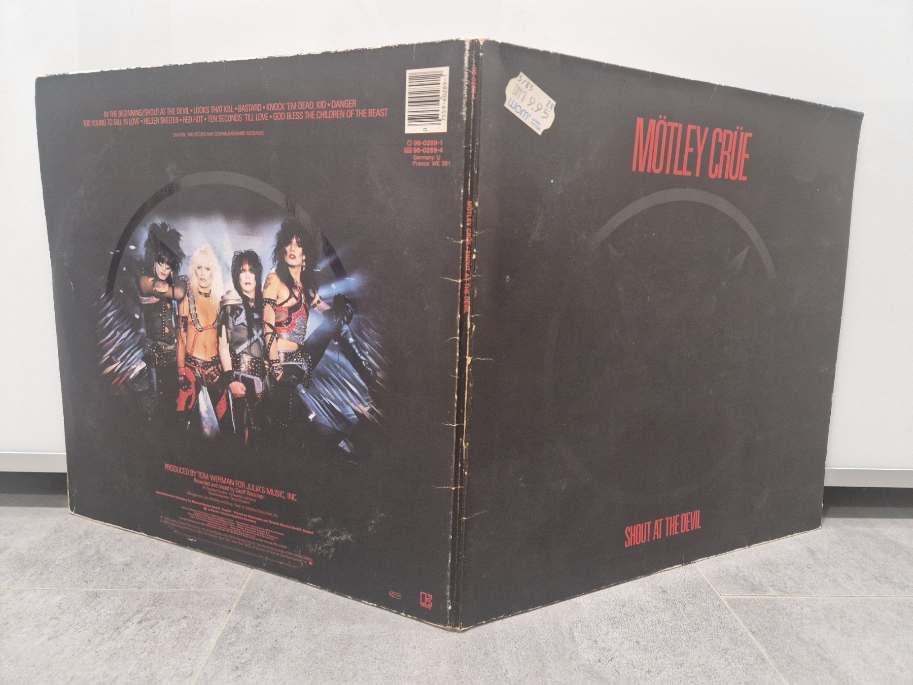 Dischi in vinile: Mötley Crüe LP - Shout At The Devil – Usato da Stetten SH venduto da ExtremMIB 3