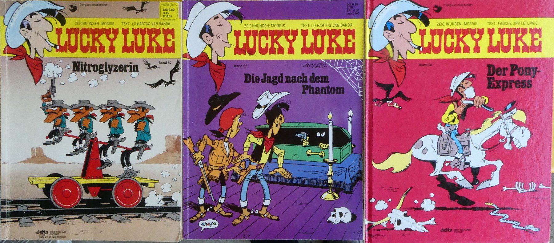 Comics: 3 x Lucky Luke Comics – Gebraucht aus Jegenstorf von Ak50