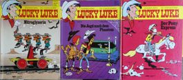 3 x Lucky Luke Comics