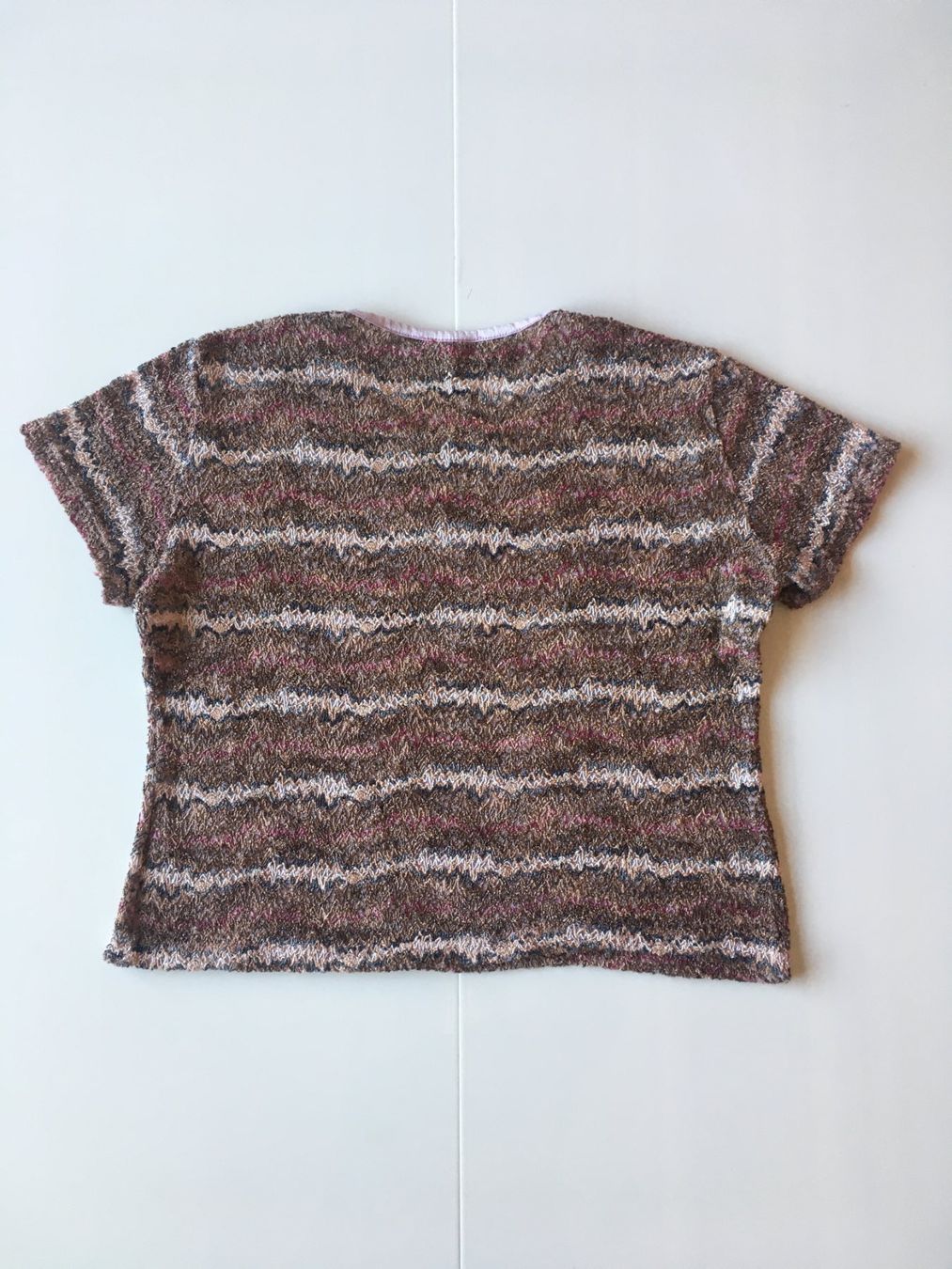 T-shirt: T-shirt texturé - taille S – Usato da Troinex venduto da Irisglo 1
