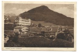 Amden (SG) Dorfpartie mit Hotel Kurhaus Alpenhof - 1919