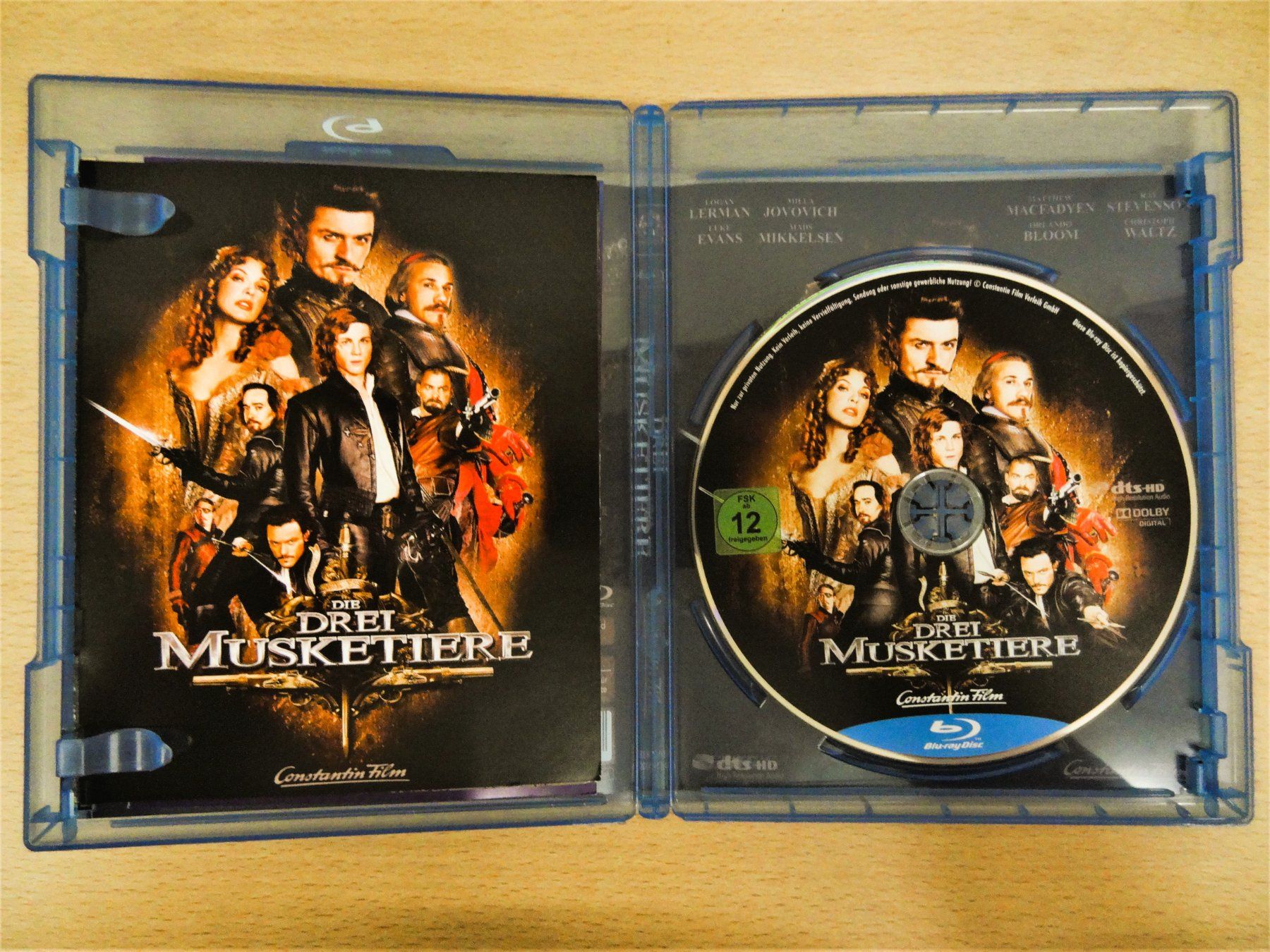 Tutti i DVDs: Blu-Ray - Die drei Musketiere – Usato da Amlikon-Bissegg venduto da riestig 1