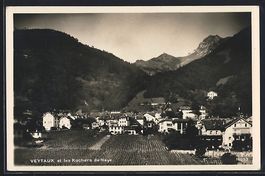 Veytaux, Panorama et les Rochers de Naye
