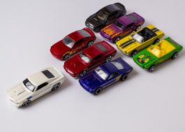 Mustang Konvolut Hot Wheels gebraucht 8 Autos