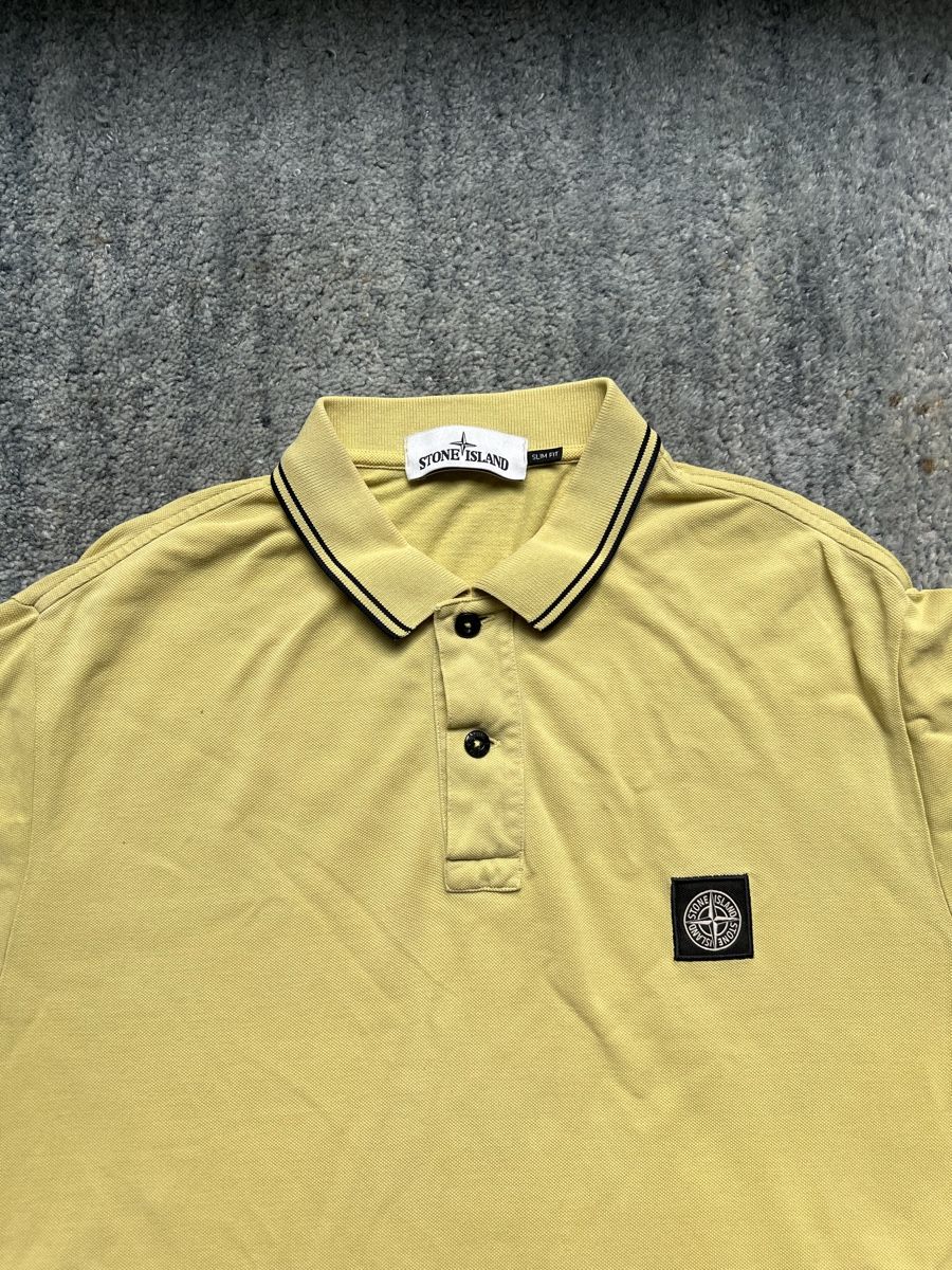 Stone Island Magliette Polo: Stone Island Polo Shirt – Usato da St. Margarethen TG venduto da compass.island 1