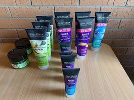 John Frieda Haarpflege Set, Shampoo, Conditioner, Maske