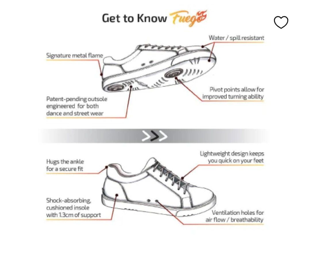 Chaussures femmes: Fuego Tanzschuh – Neuf avec emballage d'origine à Zürich par C-09 4
