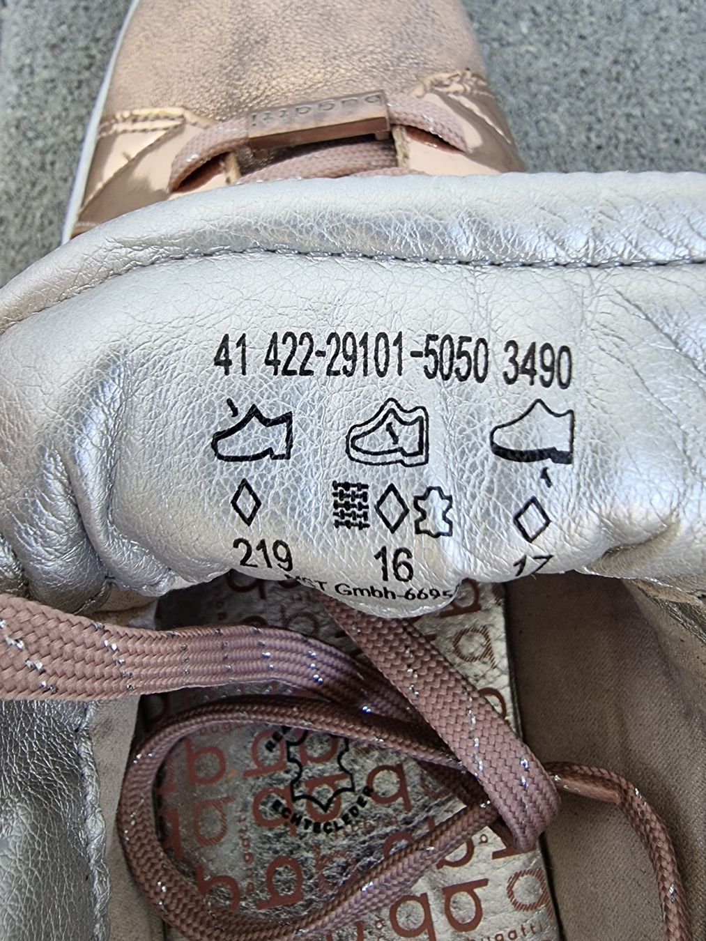 Bugatti Damenschuhe: BUGATTI sneakers femme, p.41 – Gebraucht aus St-Gingolph von GoldenKeys 7